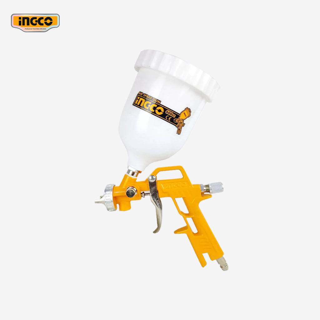 Ingco Air Spray Gun 600cc with 1.5mm Nozzle Suitable for Base Coating ASG240613