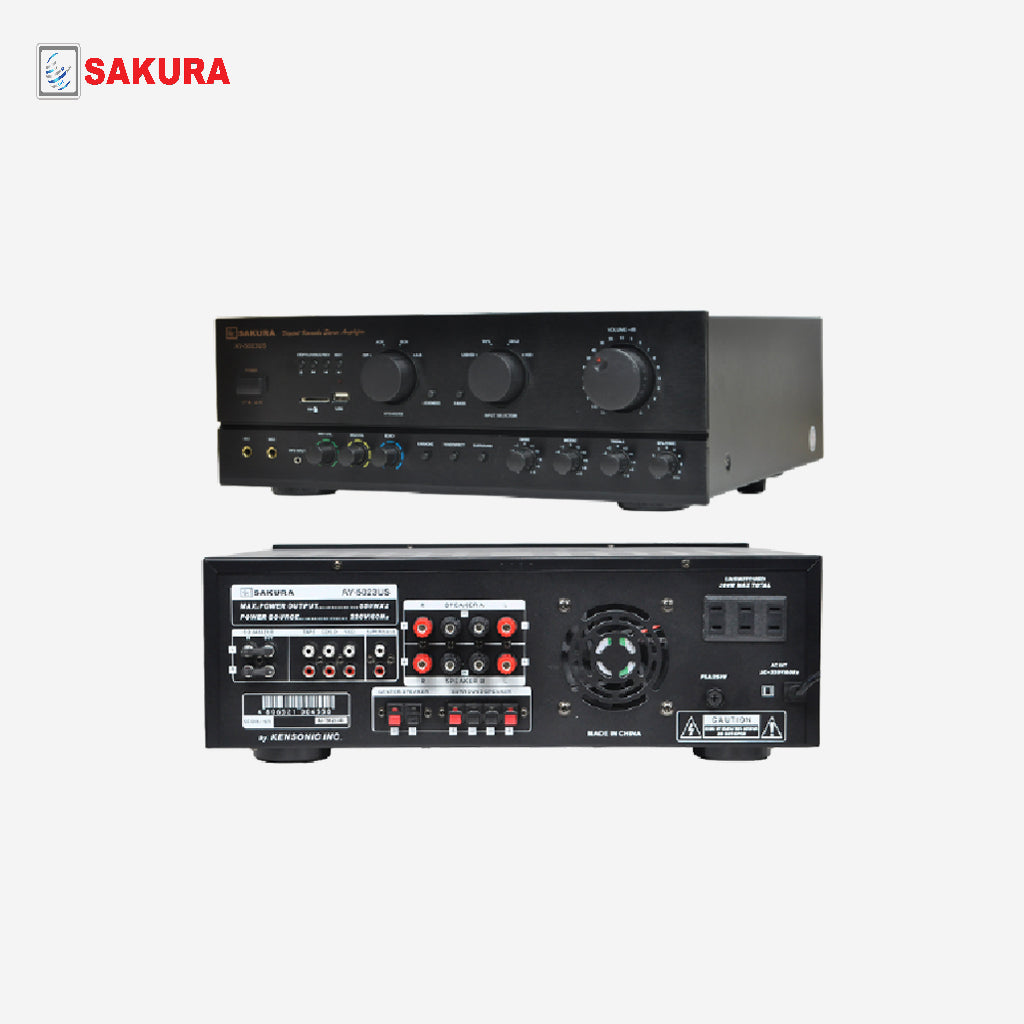 Sakura Karaoke MP3 Amplifier 5.1Channel 550 x 2 AV-5023