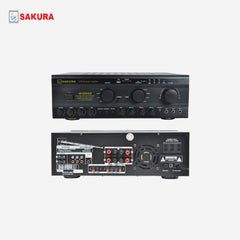 Sakura Original Karaoke Amplifier 600W X 2 Karaoke USB/SD Bluetooth Amplifier AV-5024UB