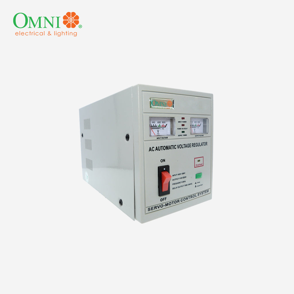 Omni by Winland AVR Servo-Motor Control Automatic Voltage Regulator Power Supply 1500W AVR-1500