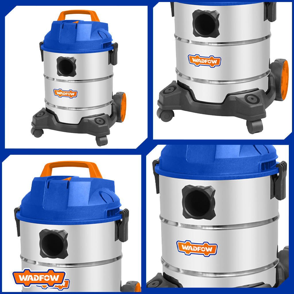 Wadfow 20 Liters Wet & Dry Vacuum Cleaner