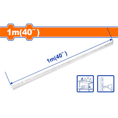 Wadfow Heavy Duty Shelf Track Brackets with 1.6mm Thickness SOLD PER PIECE (WHT)