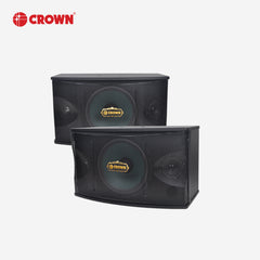 Crown by Winland 2pcs 3-Way Karaoke Speaker System 500 Watts BF-105