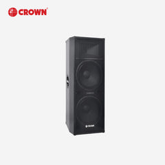 Crown 1pc 2-way Full Range Instrumental Speaker System 15” Woofer x 2 + Tweeter