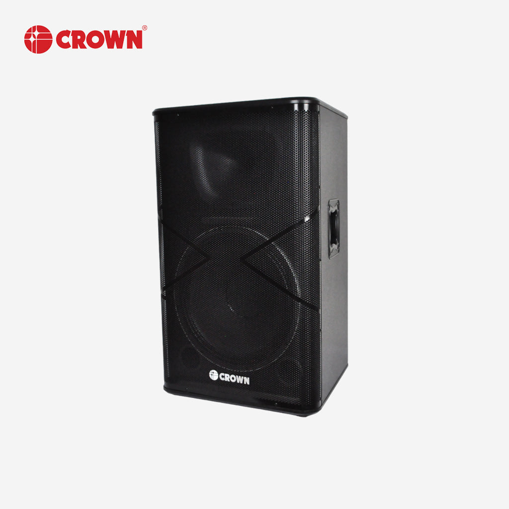 Crown 1pc 2-Way 15 Inch Instrumental Speaker System