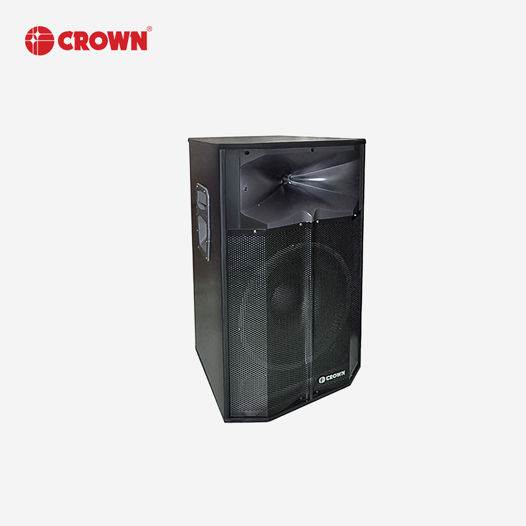 Crown Instrumental Speaker System 15inch Woofer+Tweeter(17” X 8”) 2-WAY 800W BF-158