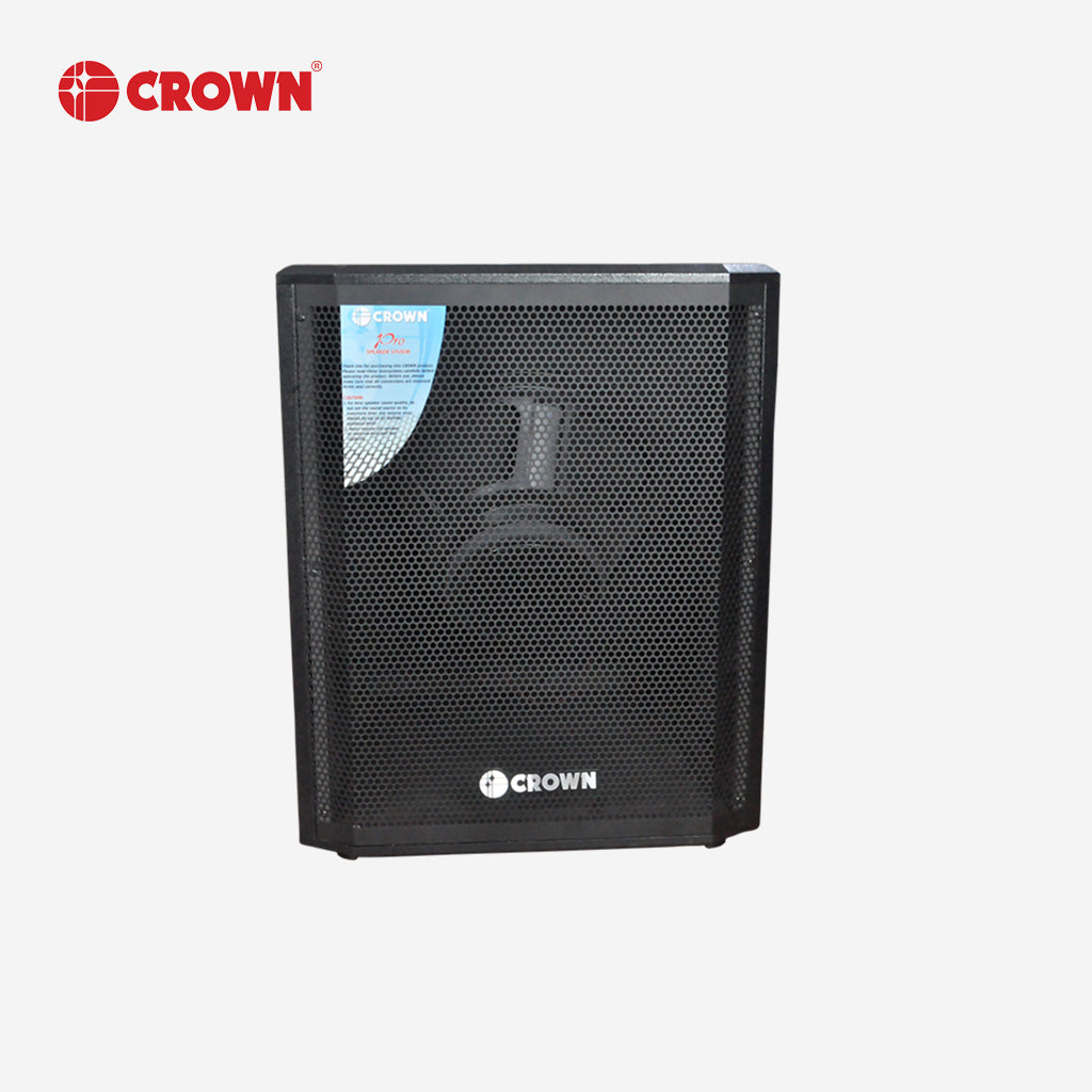 Crown 1pc 15 Inch Active Subwoofer 400 Watts BF-15SA