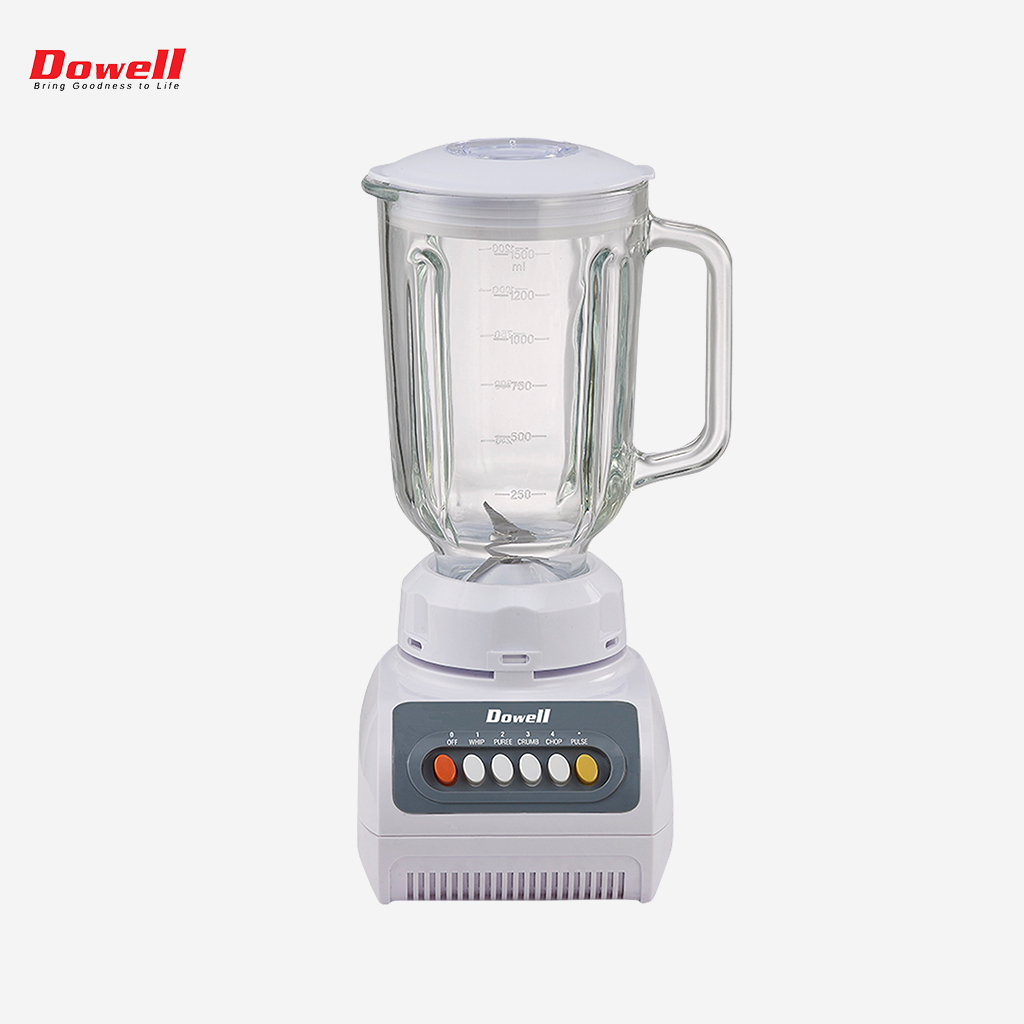 Dowell 1 Liter Juice Glass Blender w/ 4 Speed Function BL-9881