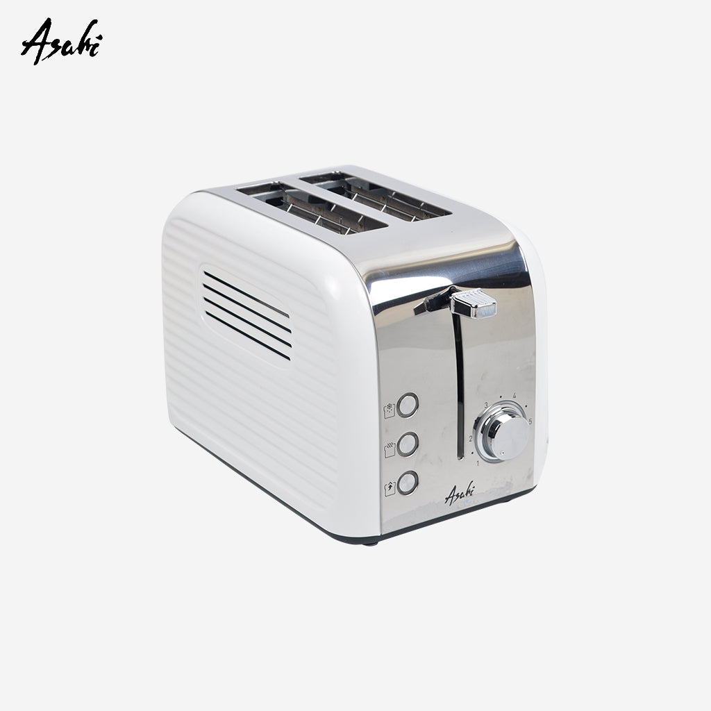 Asahi BT-040 Pop Up Bread Toaster with 6 Browning Settings