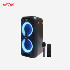 Konzert Bulilit Dos 5000W PMPO Party Box Portable Rechargeable Speaker System