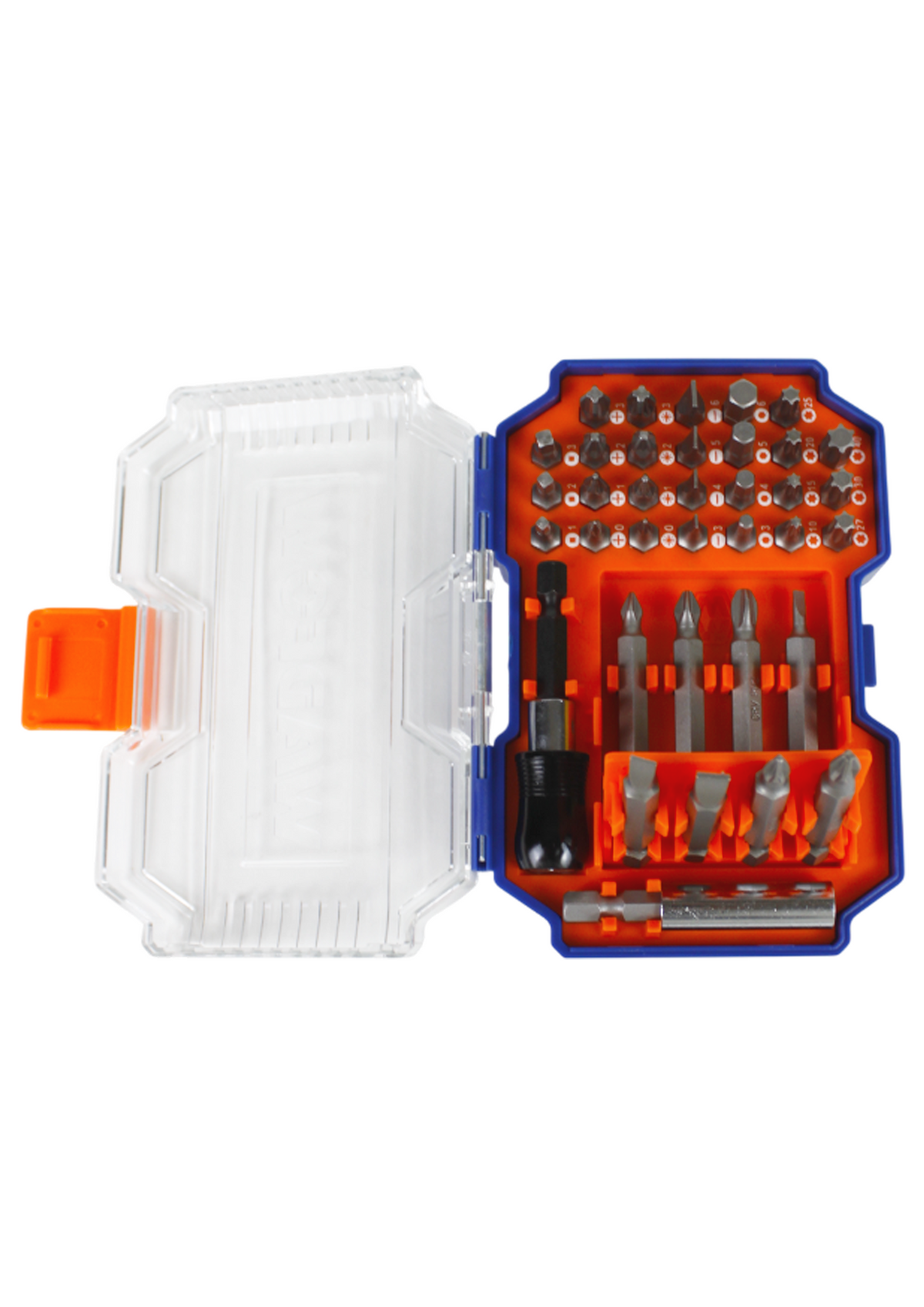 Wadfow 36pcs Screwdriver Bits Set with CR-V Materials (WHT)