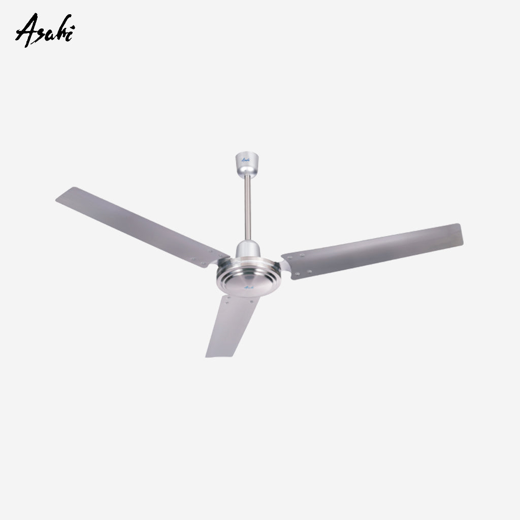 Asahi 56 inch Stainless Ceiling Fan with 4 Speed Control C-56SS