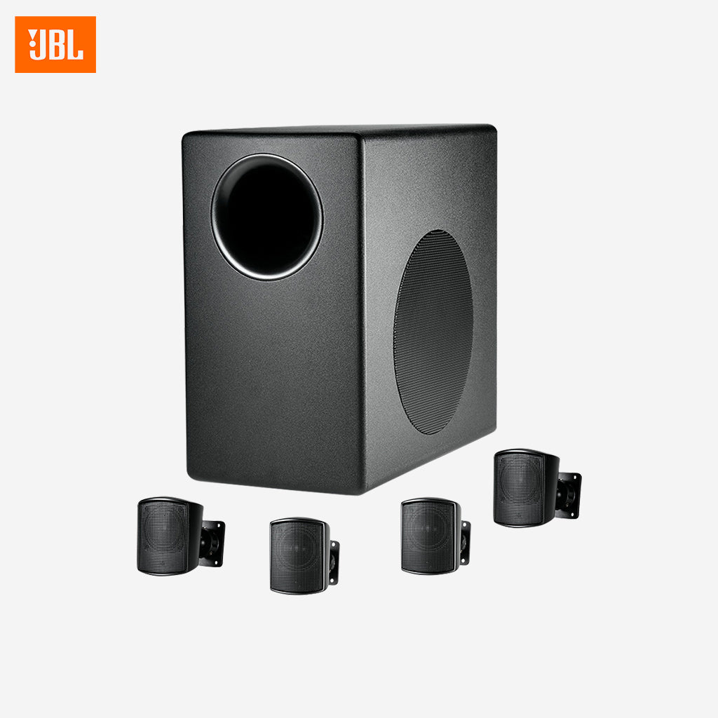 Jbl C50PACK Packaged Surface-Mount Subwoofer-Satellite Loudspeaker System (1 SET)