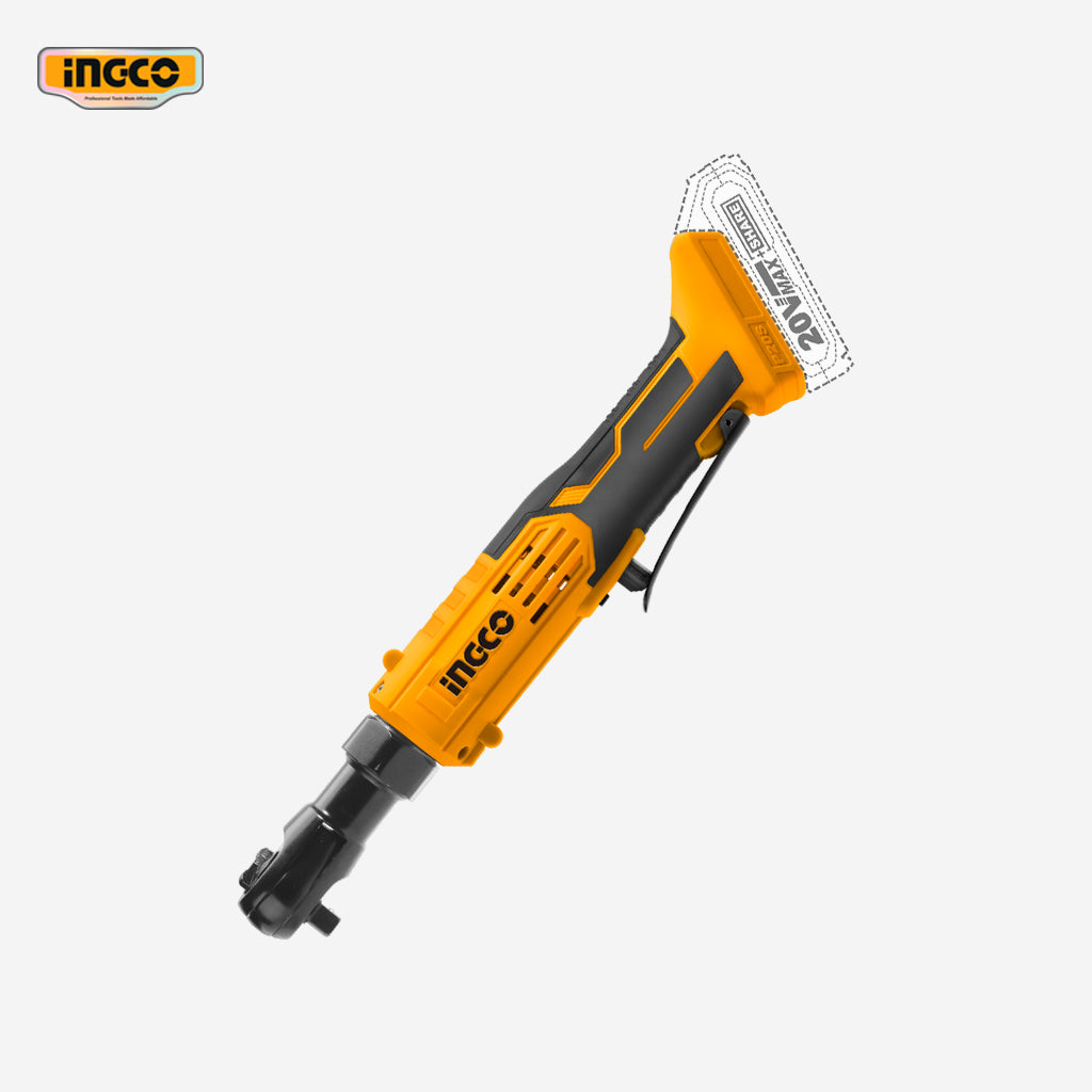 Ingco P20S 20V Lithium-Ion Cordless Drive Ratchet CDRLI206015