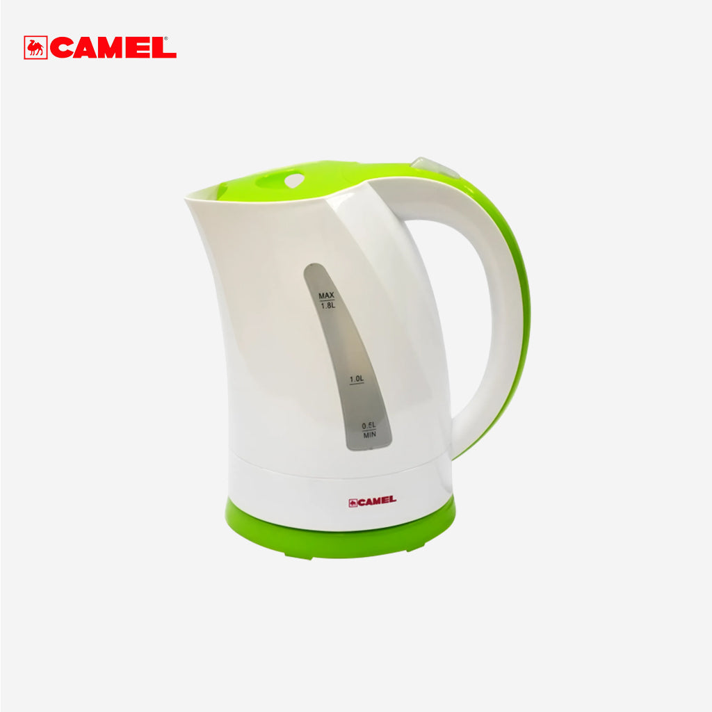 Camel 1.8L Plastic Jug Concealed Electric Kettle | Water Heater CK-1820