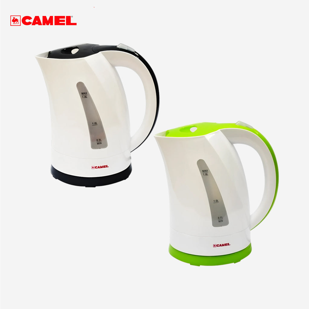 Camel 1.8L Plastic Jug Concealed Electric Kettle | Water Heater CK-1820