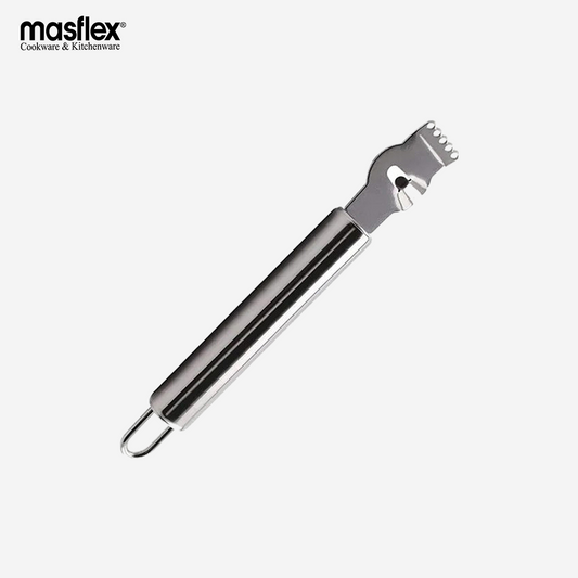 Masflex by Winland Stainless Steel Lemon Zester L16.3 x W2.4 x H16.3 cm CL-1048