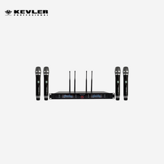 Kevler Professional Quad UHF Wireless Microphone CLR-400