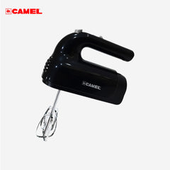 Camel Appliances Hand Mixer Black with 5-Speed Turbo Function CMX-102