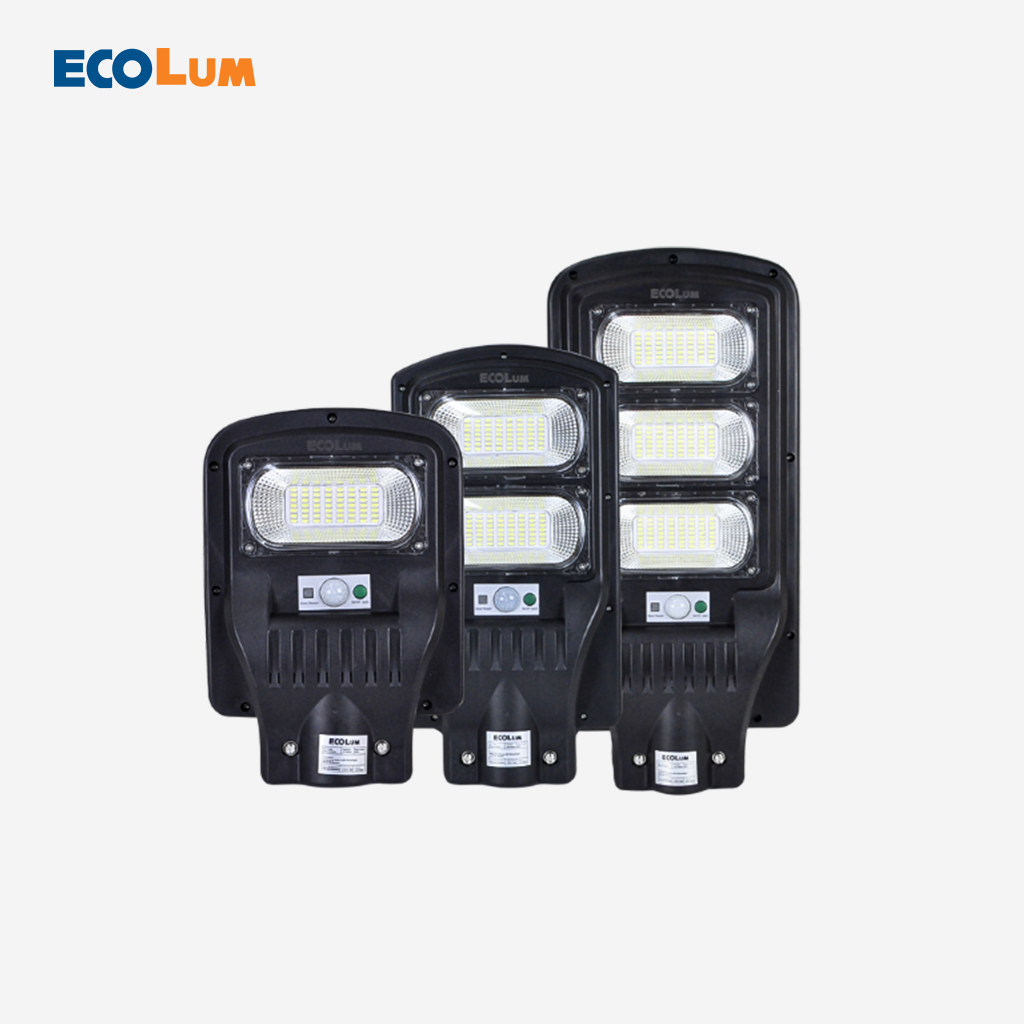 Ecolum by Winland Integrated Solar Streetlight with Sensor Daylight