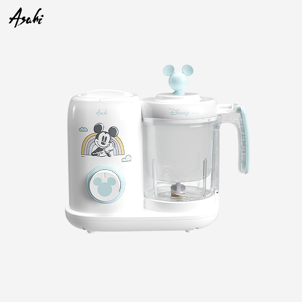 Asahi Disney Baby Food Processor Steam & Blend 2-in-1 1.2L Tritan Jar DBP-302