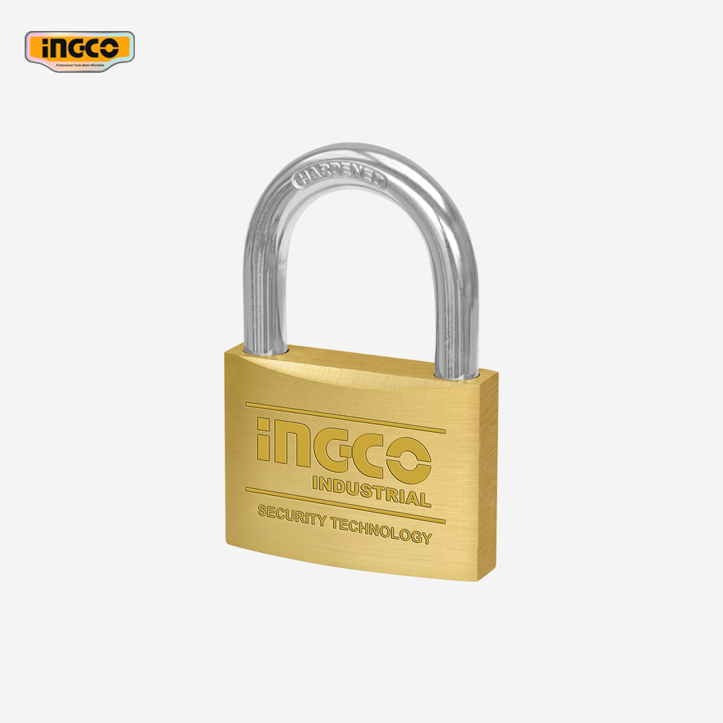 Ingco Heavy Duty Brass Padlock DBPL0302