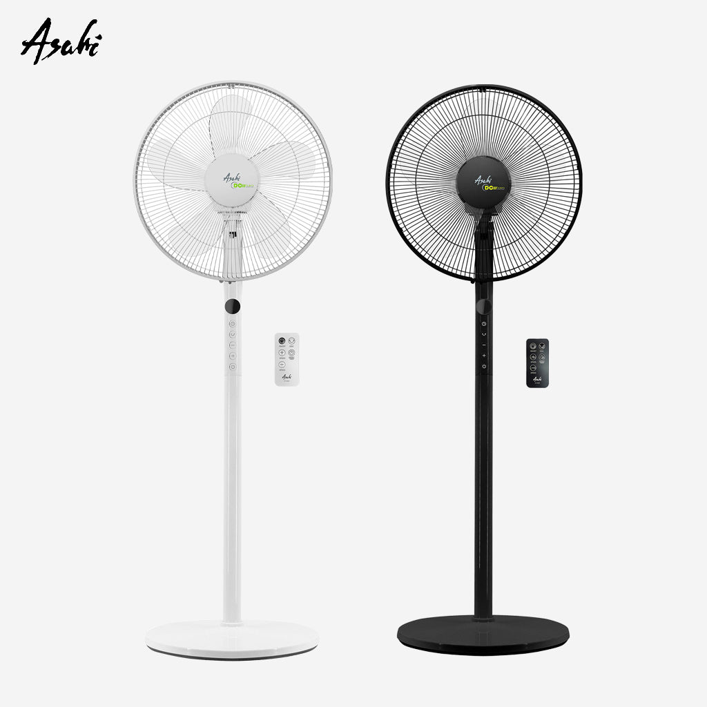 Asahi 16inches/(405mm) 5-leaf Electric Fan | Stand Fan w/ remote control DC-6082