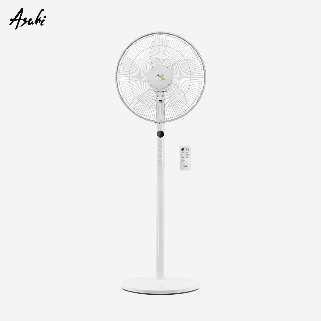 Asahi 16inches/(405mm) 5-leaf Electric Fan | Stand Fan w/ remote control DC-6082