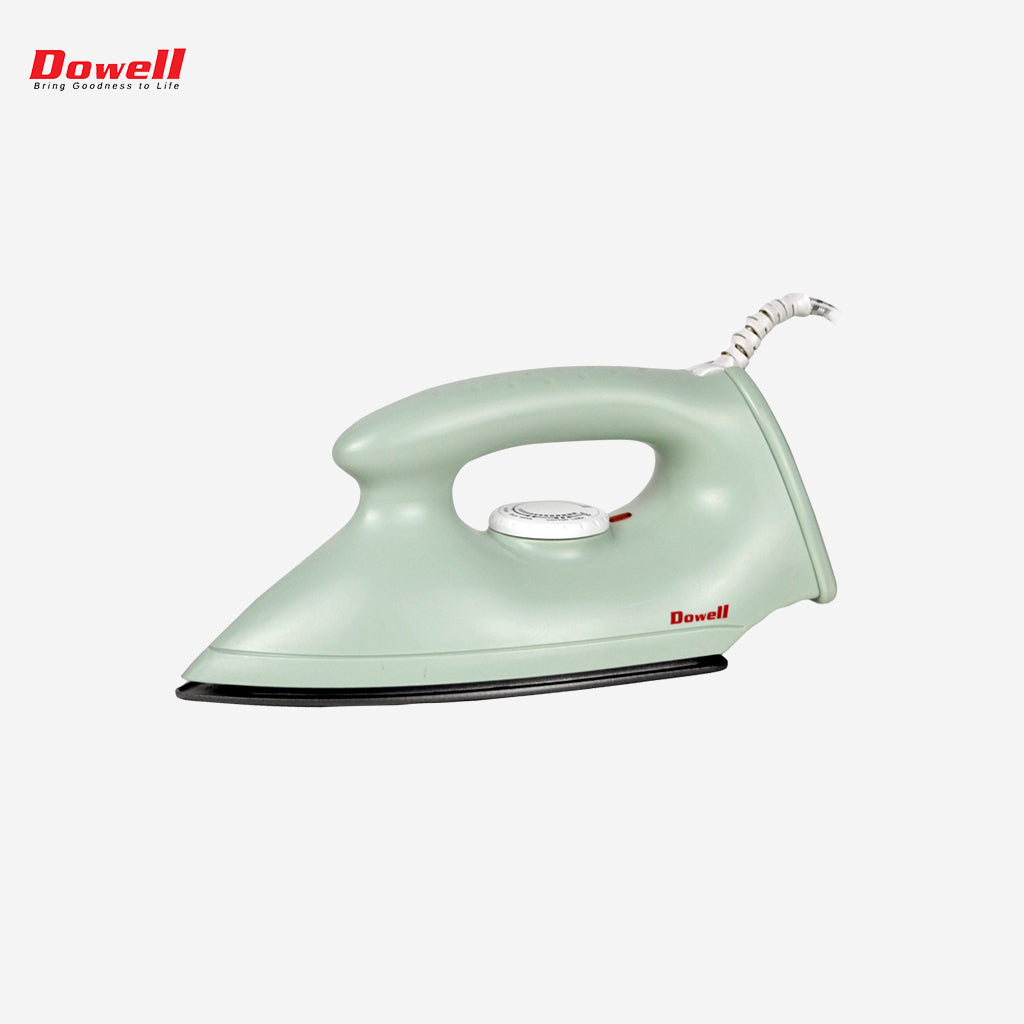 Dowell Flat Dry Iron for Clothes Non-stick Lightweight DI-741NS