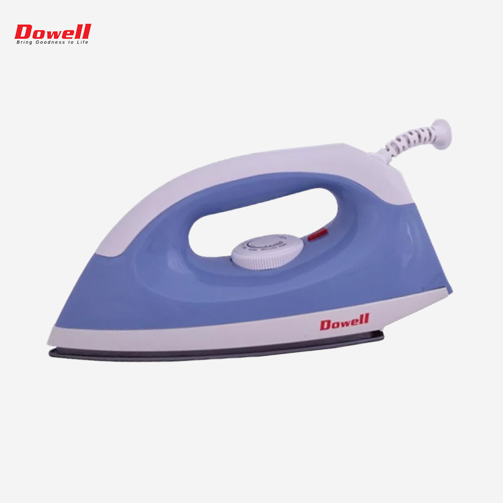 Dowell Non-stick Soleplate Lightweight Flat Dry Iron for Clothes DI-747NS