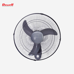 Dowell 16 inch Electric Wall Fan with 3 Speed Rotary and Pull String Switch Motion