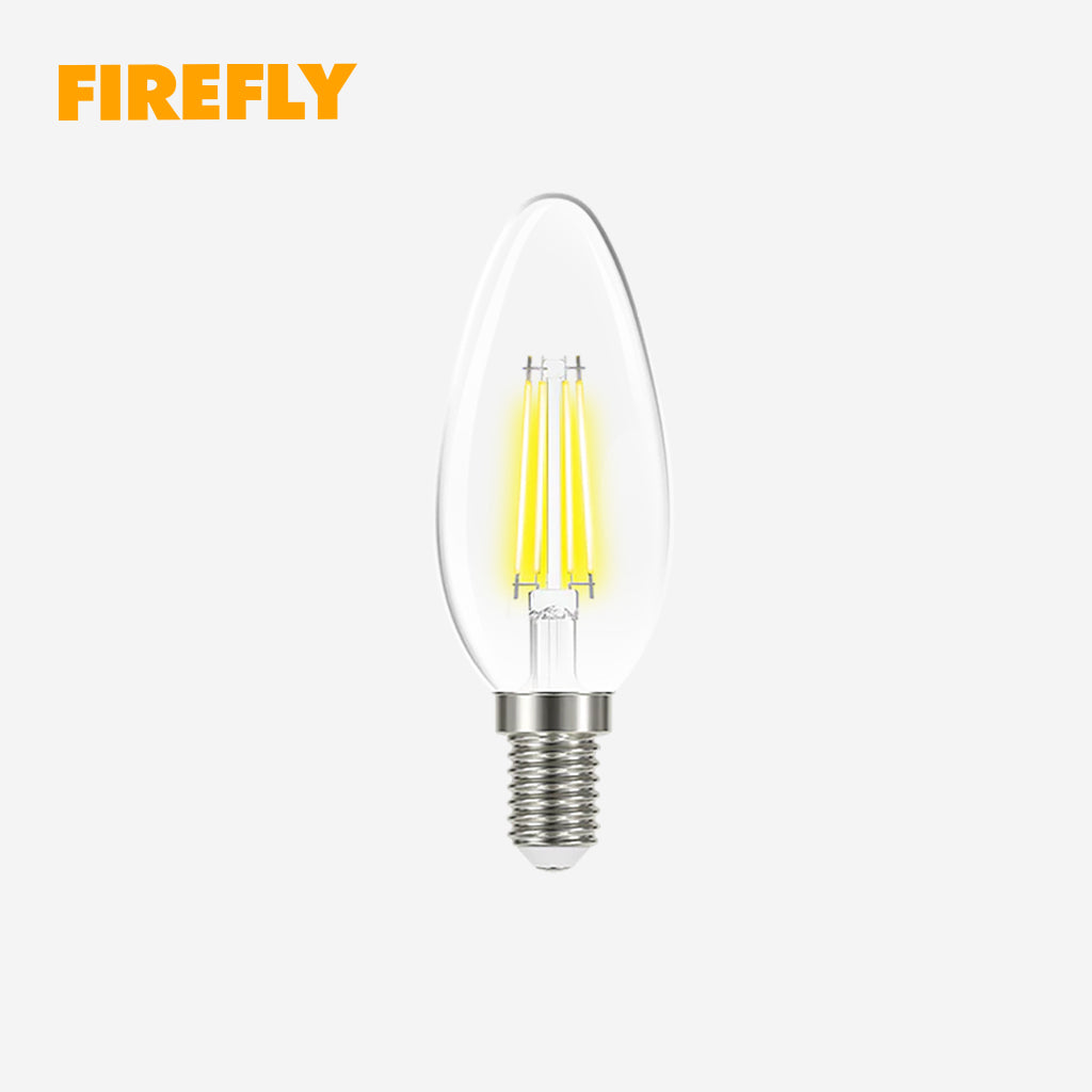 Firefly Basic Series LED Filament Vintage Candle Bulb (4W / 220-240V) EBC504CD/E14