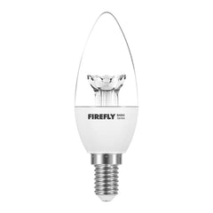 Firefly by Winland Non A-Bulbs LED Candle Clear (3W-5W / 100-240V) Warm White/Daylight