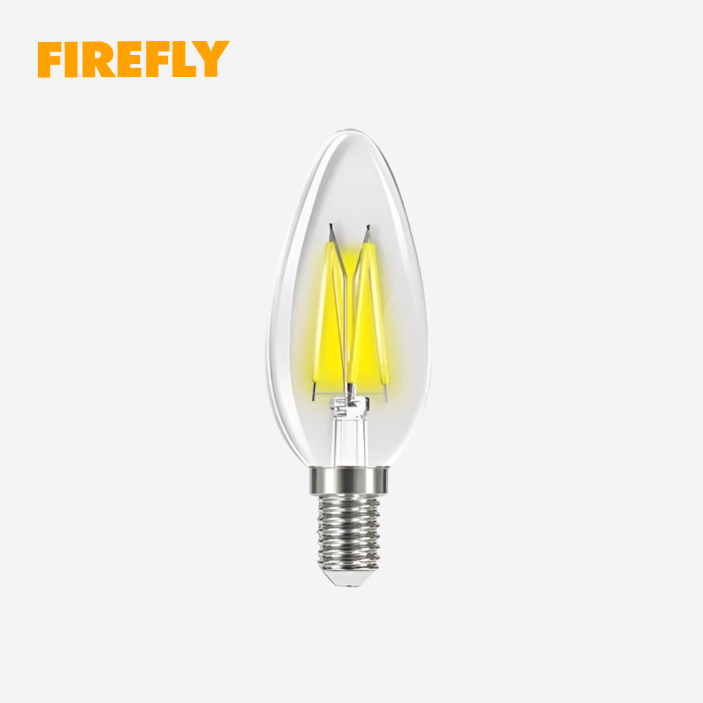 Firefly by Winland Basic Series LED Filament Vintage Candle Bulb ( 4W / 220-240V ) Warm White