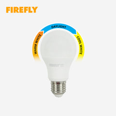 Firefly by Winland Basic Series LED Bulb Tri-Color Functional LED Lamp (8W / 100-240V) EBF8608TC