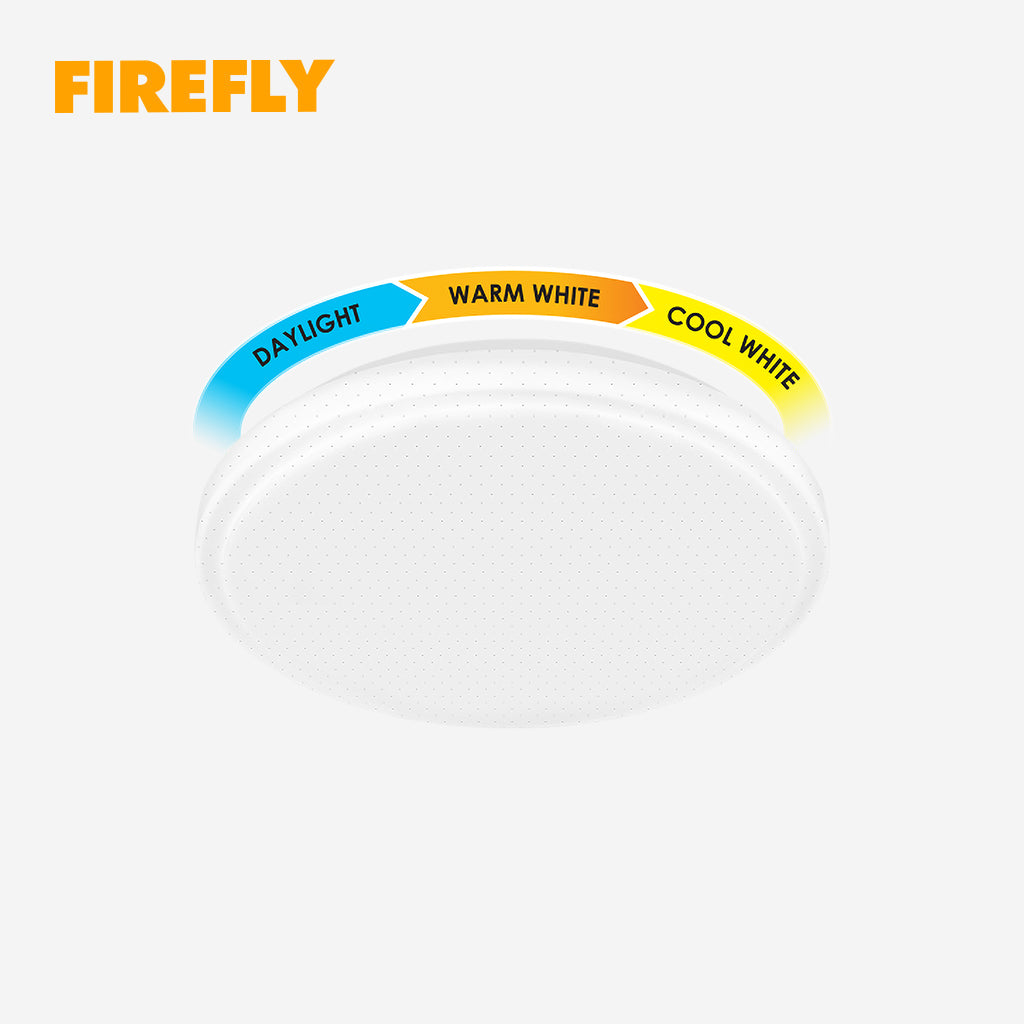 Firefly by Winland Tri-Color Pepper Ceiling Lamp 24W Basic Series LED Light - ECL224TC