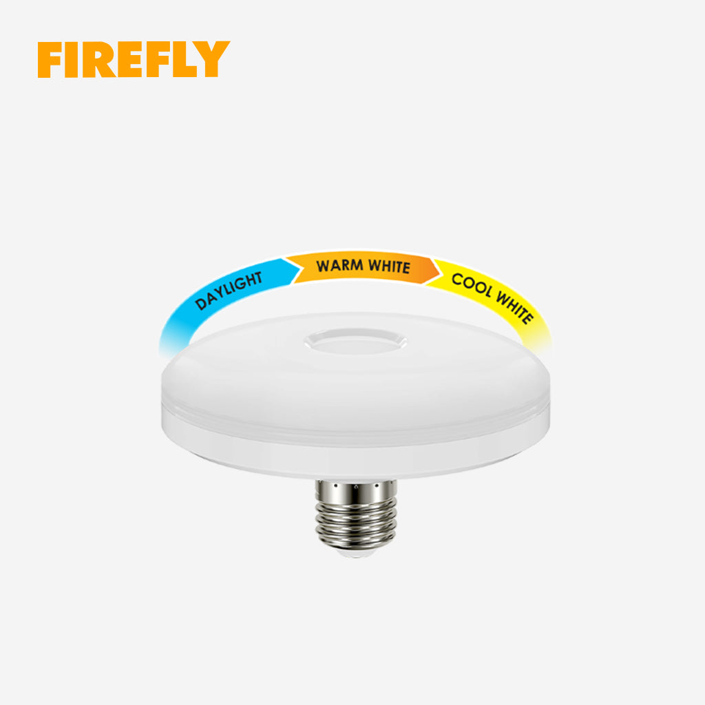 Firefly by Winland 3-Colors UFO LED Bulb Light Functional Basic Series LED Ceiling Lamp