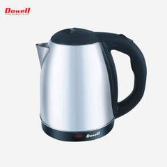 Dowell Stainless steel Electric Kettle Water Heater 1.2L w/ Auto Shut Off EK-120S