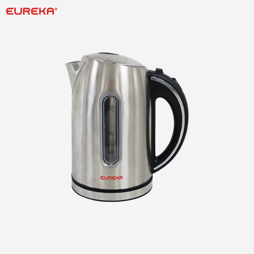 Eureka 1.7L Electric Kettle Stainless Steel Body | Water Heater EKH-1.7LS