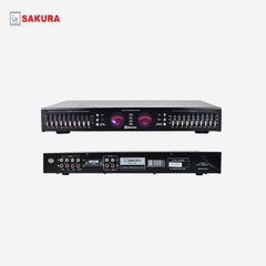 Sakura 2 Channel 10 Band Stereo Graphic Equalizer EQ-104