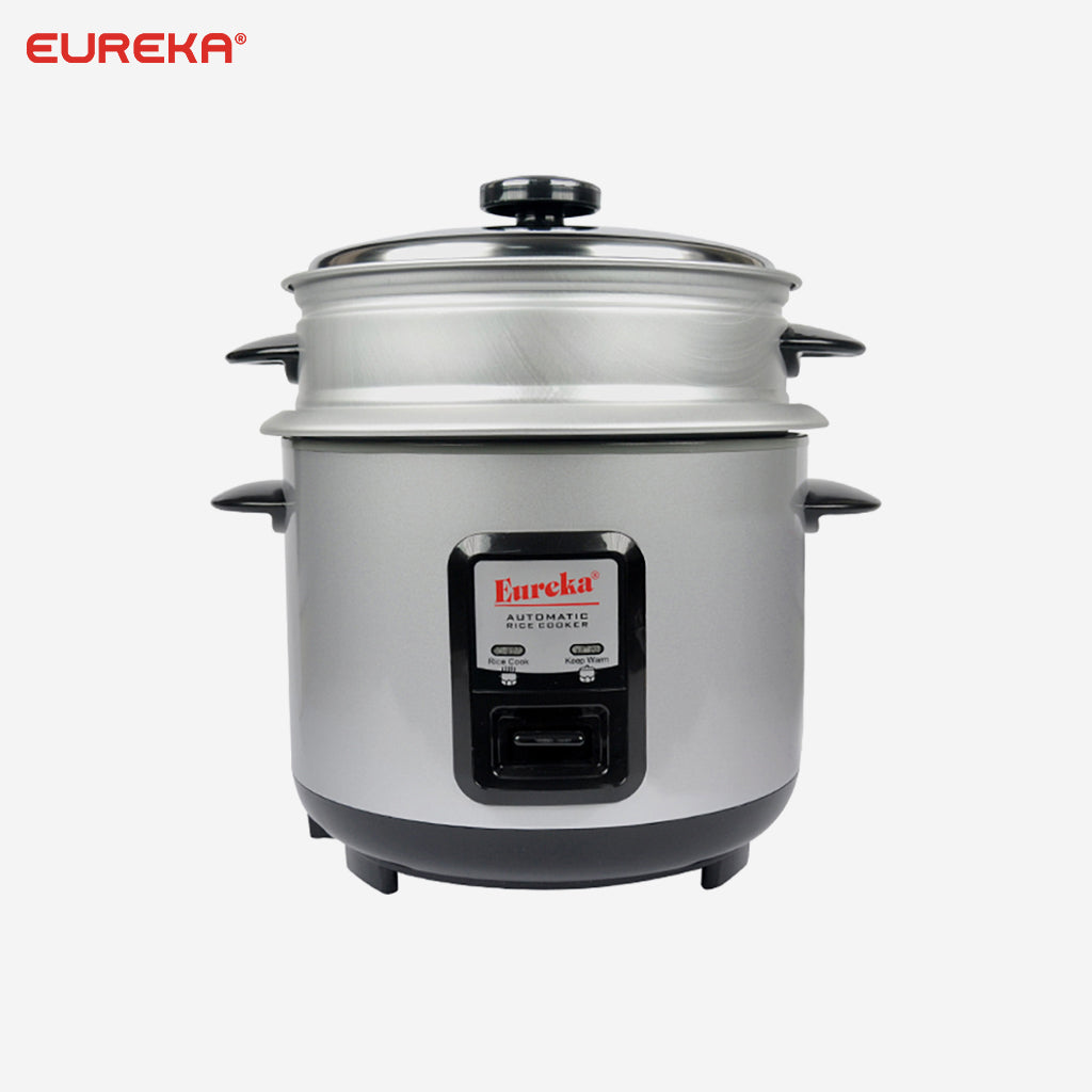 Eureka Rice Cooker 1.5 Liter / 8 cups w/ Keep Warm System & Steamer ERC-1.5L SB