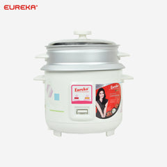 Eureka Rice Cooker 1.5L serves 6-8cups with Steamer ERC-1.5L