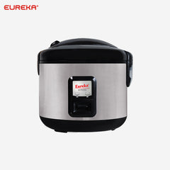 Eureka 1.5 Liter / 8 cups Jar Type Rice Cooker with Stainless Steel Body ERCJ-1.5L