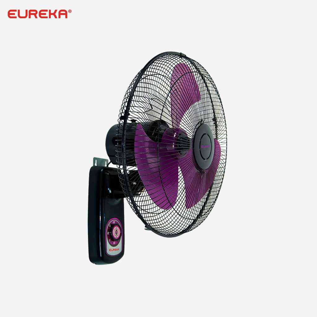 Eureka 16 Inches 3 Blades Wall Fan | Electric Fan 50watts EWF-16 ECO