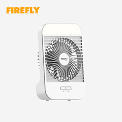 Firefly by Winland 5 Rechargeable Fan with 3 Level Brightness Night Light & Fan FEL651