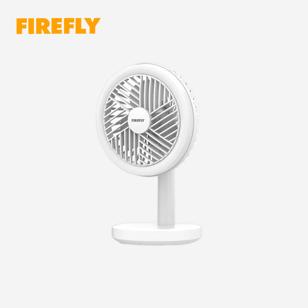 Firefly by Winland Rechargeable Mini Fan with Night Light/Ring Light-FEL657