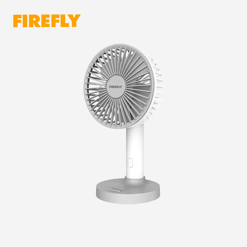 Firefly Portable Handy Stand Fan with Mobile Phone Holder FEL810