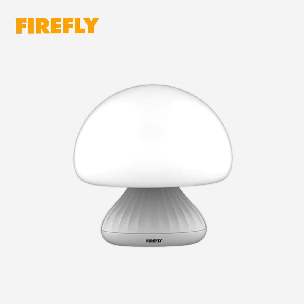 Firefly Rechargeable Tap-It Mushroom Night Lamp FEL904 5V DC/3.7V 1200mAh Lithium-ion