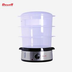 Dowell 14 Liters Capacity 3-Tier Siomai / Siopao Food Steamer 800 Watts FS-180