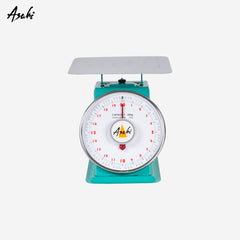 Asahi Spring Dial Weighing Scale 20kg Stainless Flat Top FS-202